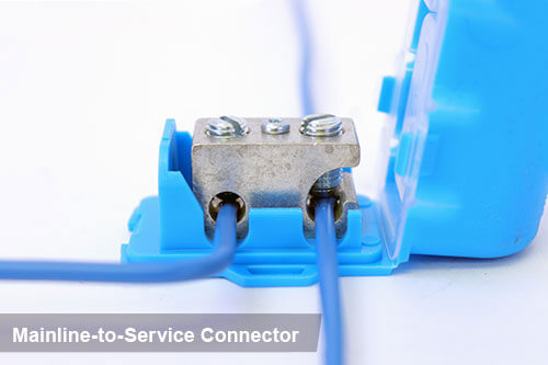 Mainline-to-Service Connector